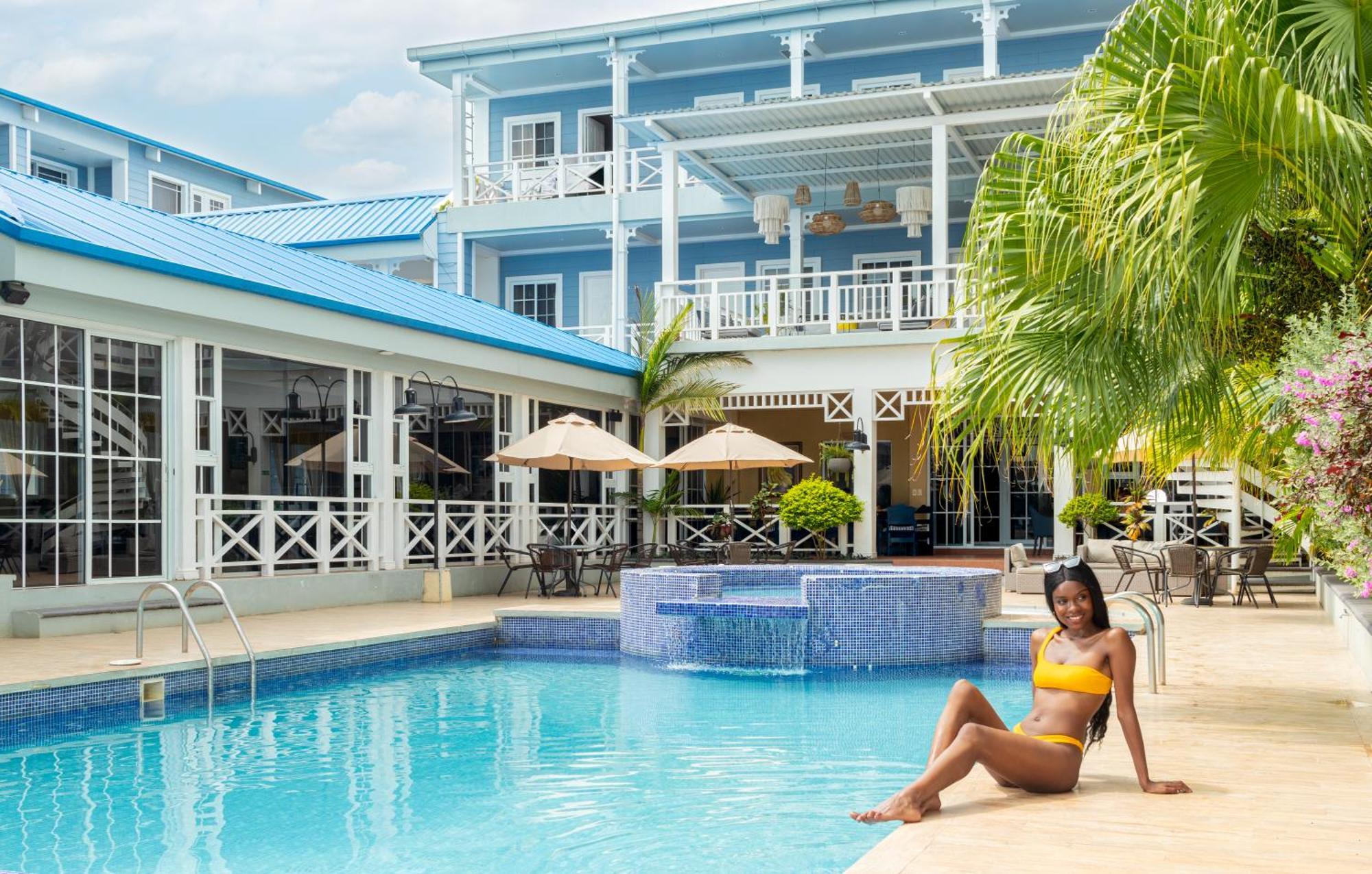 Hotel Casona Del Lago Flores Exteriér fotografie